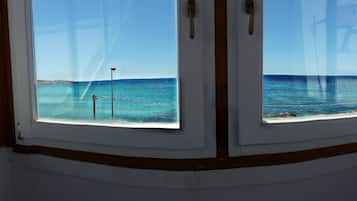 Blick von der Unterkunft