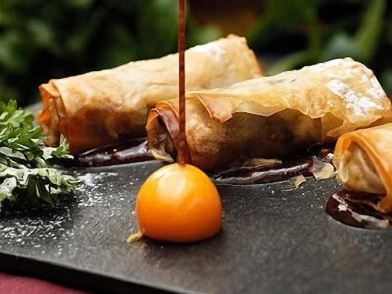 breakfast, lunch and dinner served