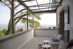 Honeymoon kamer, 1 twee- of 2 eenpersoonsbedden, en-suite badkamer (4 épis)