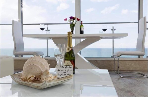 Penthouse Apartment | Terrace/patio - Sea View Penthouse Mamaia (Constanta)