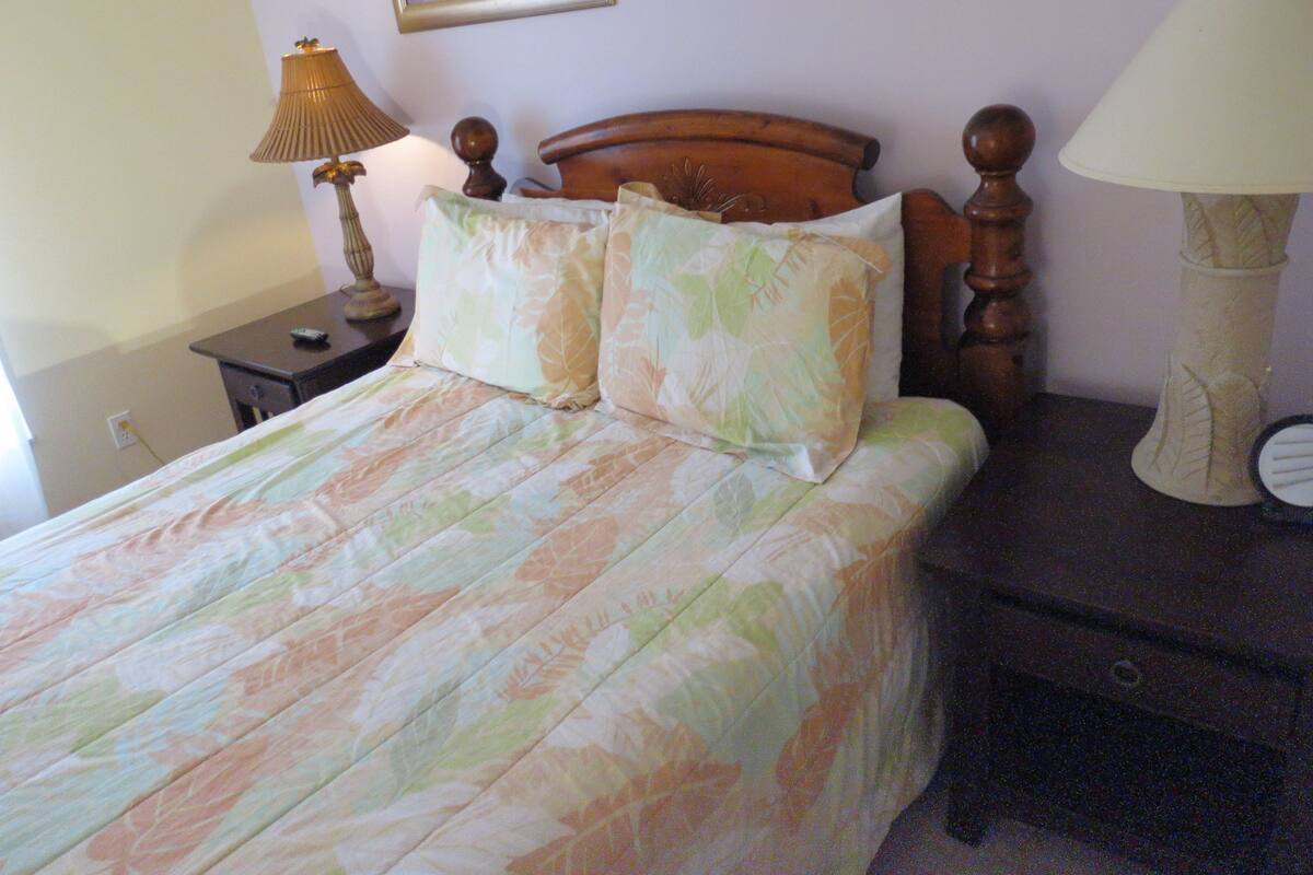Individually decorated, individually furnished, iron/ironing board