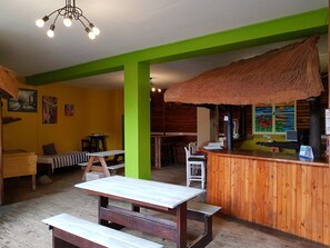 Mostrador para check-in y check-out