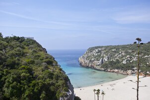 Beach nearby, white sand