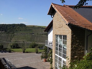 Blick von der Unterkunft