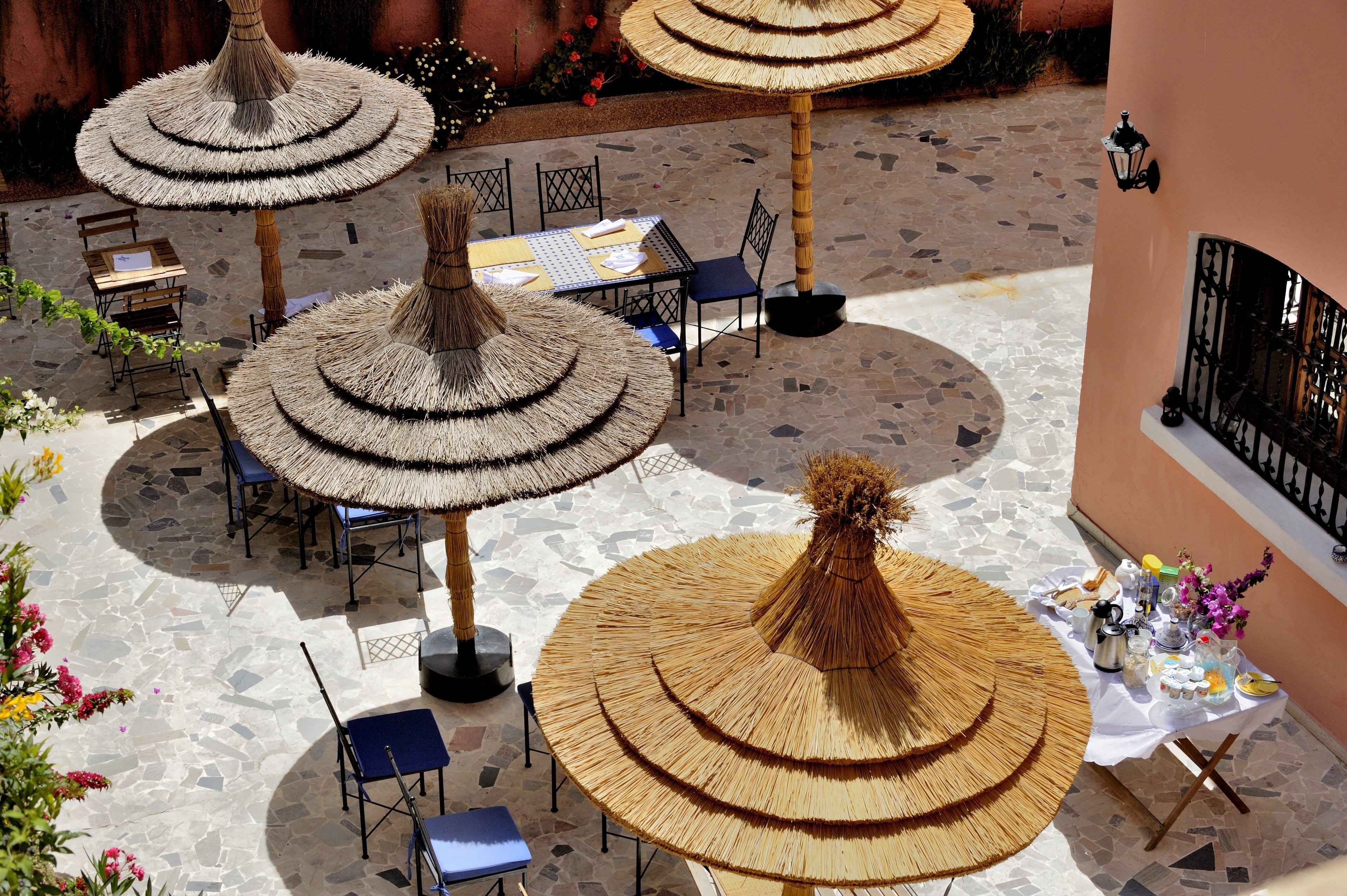 Chambre Simple (Fushia) | Terrasse/Patio