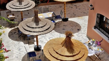 Einzelzimmer (Fushia) | Terrasse/Patio