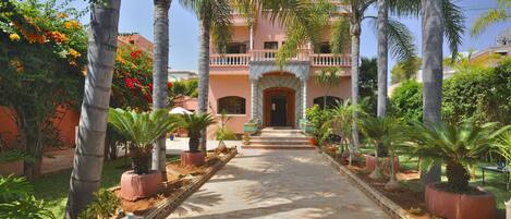 Fassade der Unterkunft