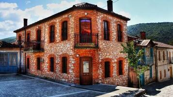 Overnatningsstedets facade