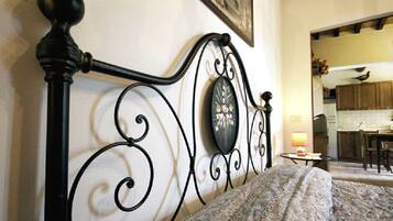 Biancheria da letto di alta qualità, una cassaforte in camera