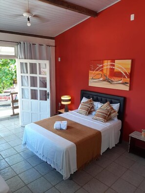 Minibar, blackout curtains, iron/ironing board, free WiFi