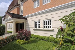 Majoituspaikan sisäänkäynti