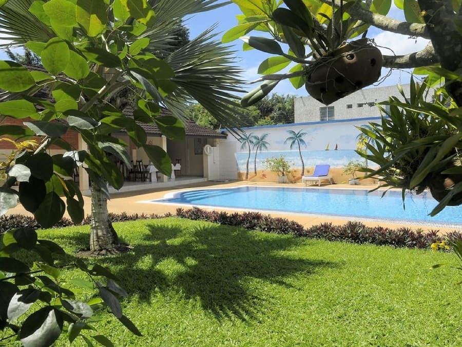Indoor pool, outdoor pool
