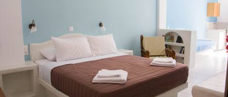 Estudio (3 Adults) | 2 habitaciones y ropa de cama de alta calidad