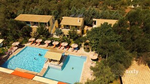 Aerial view - Villagio Maistro (Lefkada)
