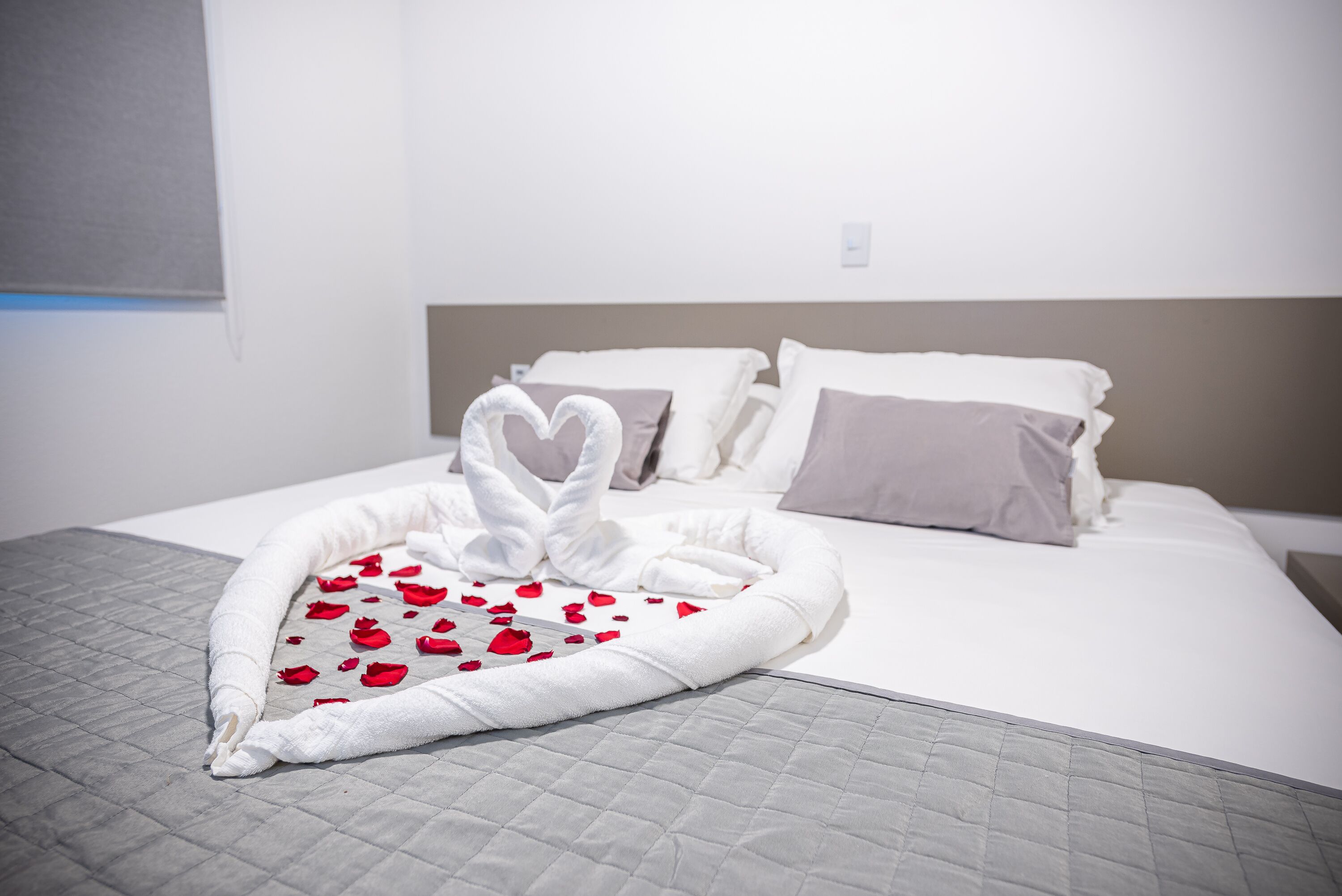 duplo casal | minibar, desk, blackout curtains, iron/ironing board