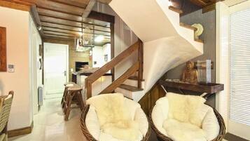 Apartemen, 3 kamar tidur | Ruang keluarga