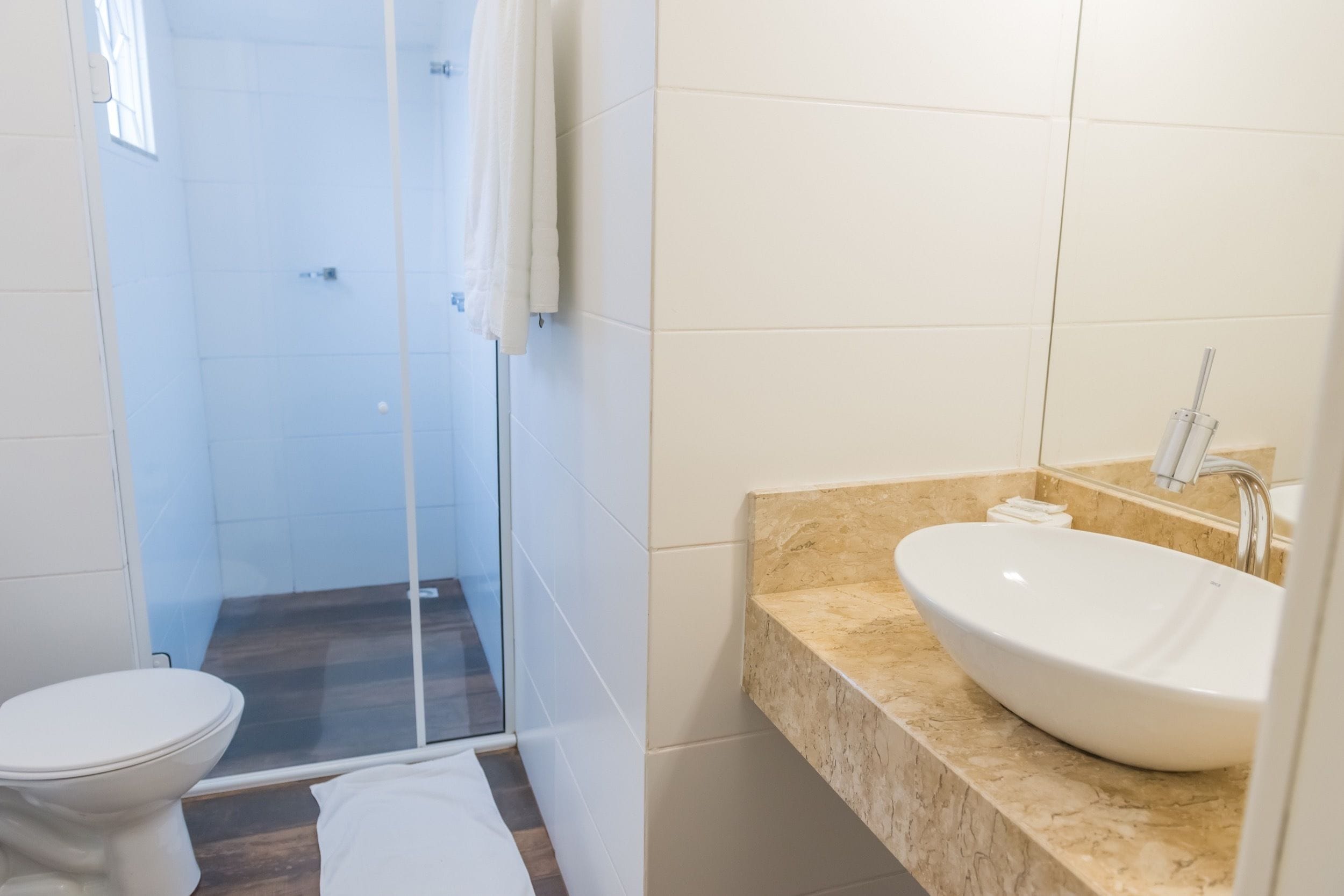 Dusche, Haartrockner, Handt ücher