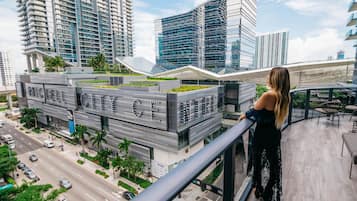 Suite, 2 Bedrooms (SLS LUX) | Balcony view