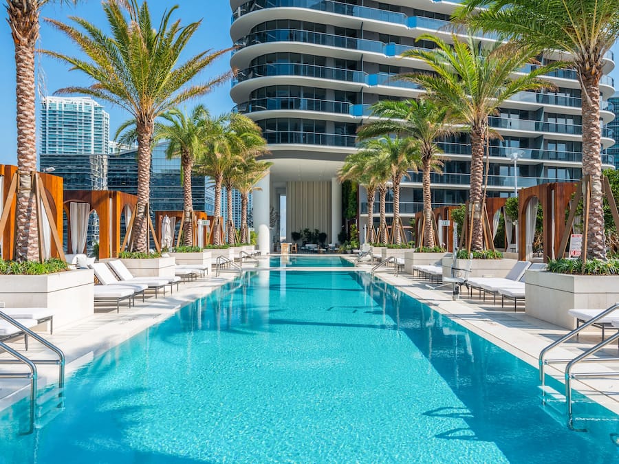 Outdoor pool, pool cabanas (surcharge), pool umbrellas