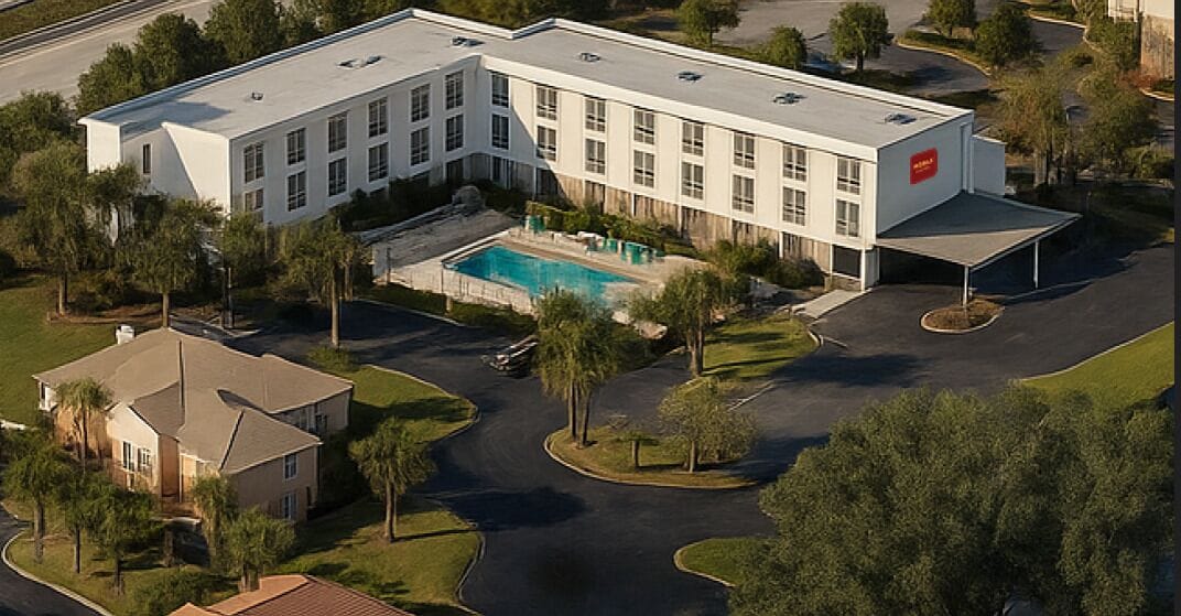 Fachada del alojamiento