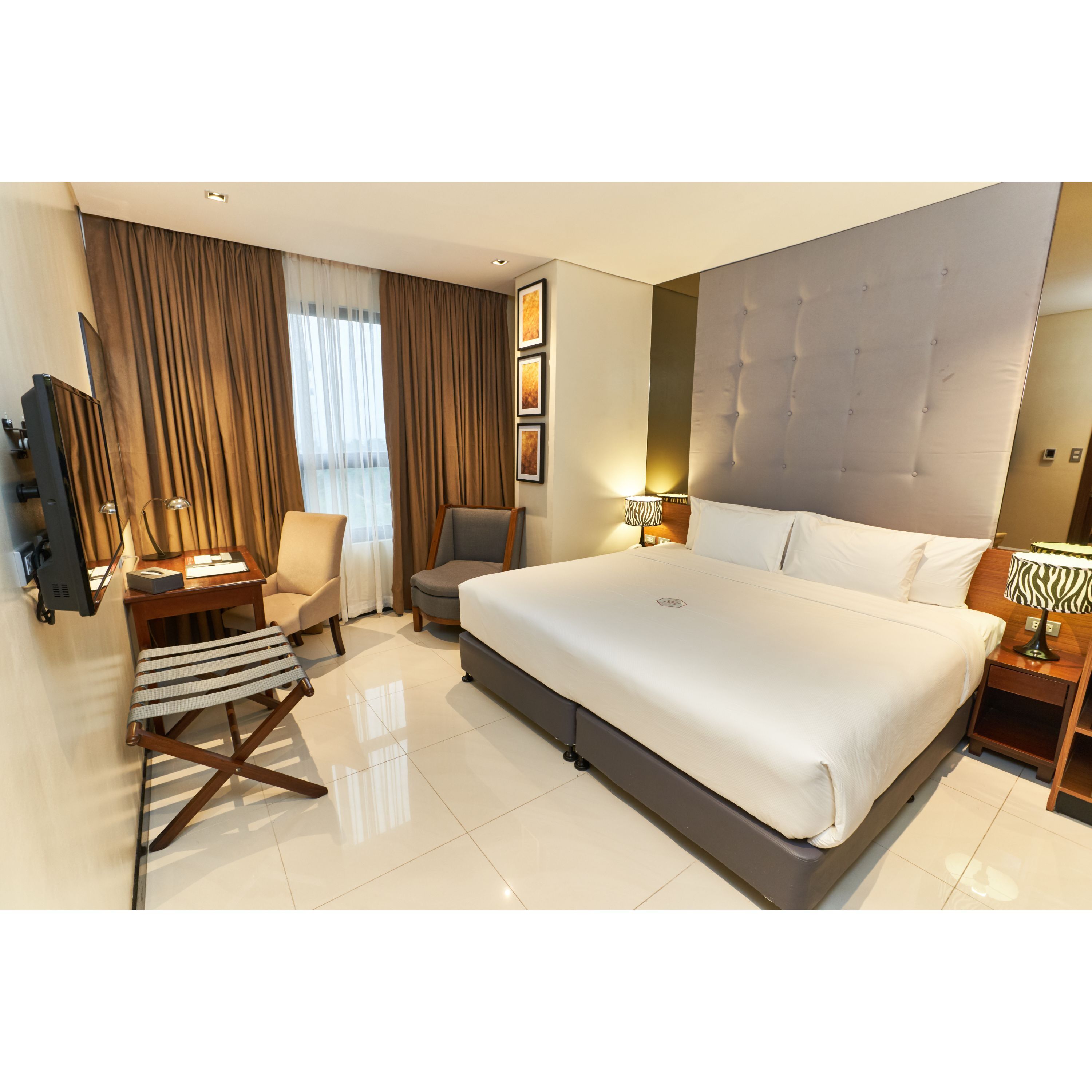 sangyaw suite | in-room safe, laptop workspace, blackout curtains, soundproofing