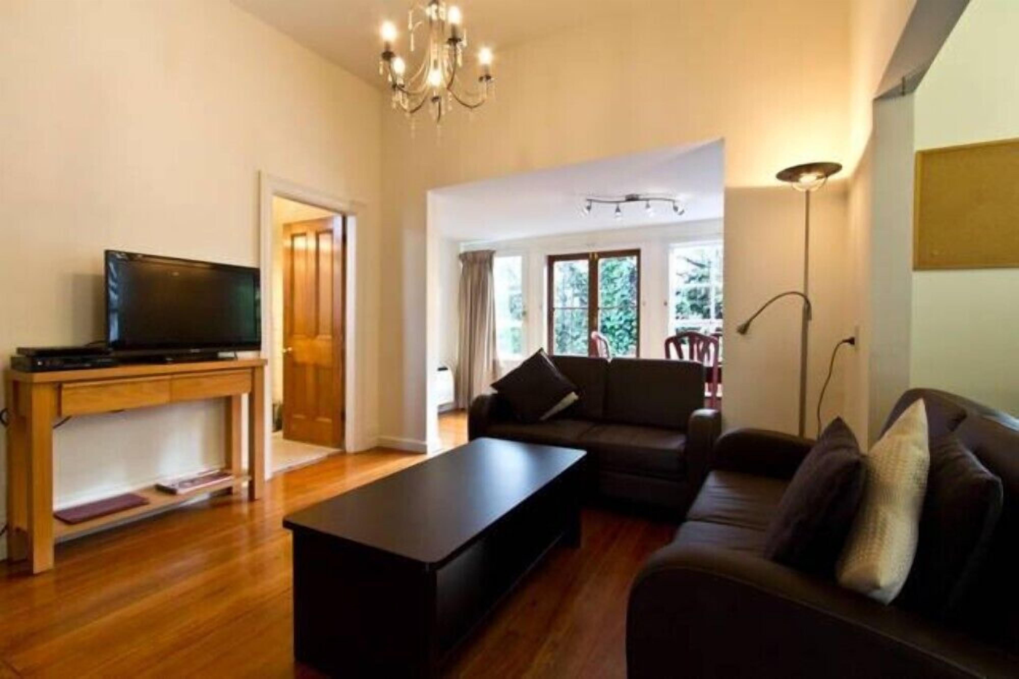 Villa, 2 Bedrooms, Garden View | Living area | Flat-screen TV, fireplace, DVD player