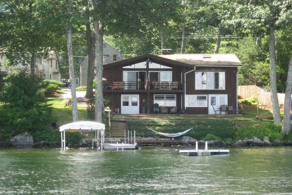 Property from the lake