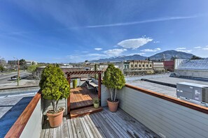 Terrace/patio - Walkable Downtown Logan Apartment w/ Rooftop Deck (Logan)