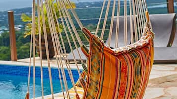 Panoramic-Villa, 6 Schlafzimmer, Meerblick | Verdunkelungsvorhänge, Reisekinderbett, kostenloses WLAN, Bettwäsche