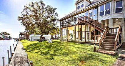 Private Dock w/ Lift: Waterfront New Orleans Home!