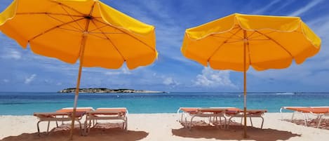 Beach nearby, beach towels