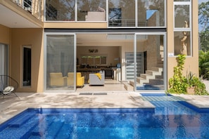 Outdoor pool - Meso Maya I • Private Villa in Tulum with Pool for 8 • Near Beach & Downtown (Tulum)