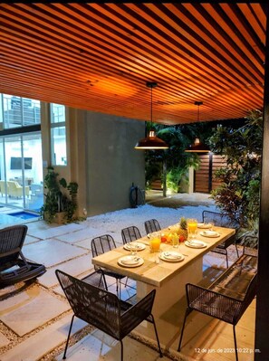 Restaurante al aire libre