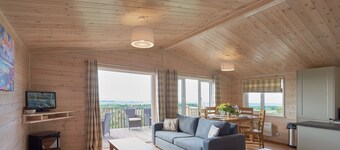 Exclusive and stylish with stunning views from your private Hot Tub