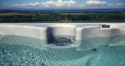 Exclusive and stylish with stunning views from your private Hot Tub