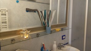 淋浴设施、吹风机、坐浴桶、毛巾