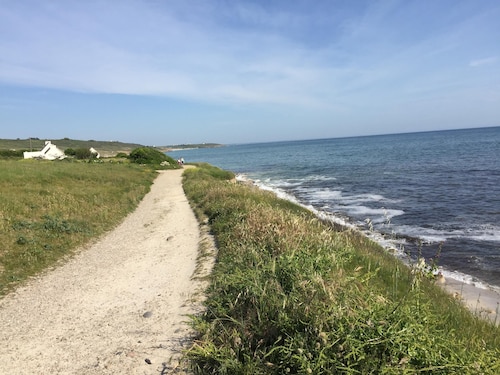 Maison vue sur Océan et bord de plages 