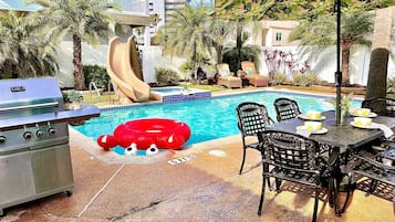 Piscine chauffée