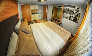 2 camere, biancheria da letto di alta qualità, materassi Select Comfort