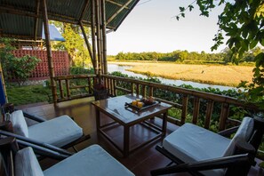 Casa de campo Deluxe | Balcón