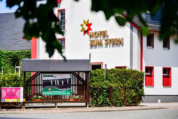 Fassade der Unterkunft