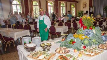 Abendessen, lokale Küche