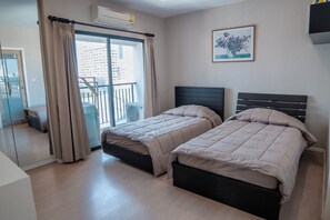 Departamento Deluxe | 2 habitaciones, escritorio, cortinas blackout y insonorización 