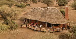 Double Room | In-room safe, desk, bed sheets, wheelchair access - Tawi Lodge (Amboseli)
