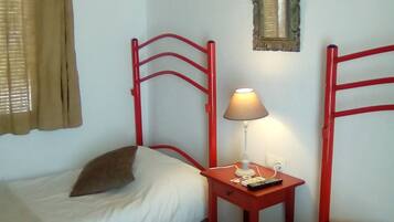 Geluiddichte muren, extra bedden, gratis wifi, beddengoed