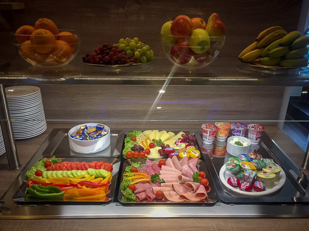 daily buffet breakfast (eur 10 per person)