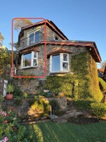 Fachada de la propiedad