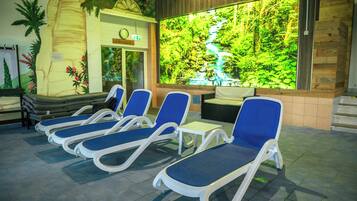 Sauna, massages aux pierres chaudes, enveloppements corporels