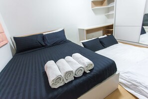 1-Bedroom Superior Apartment | Rideaux d’obscurcissement, lit d’appoint (supplément)