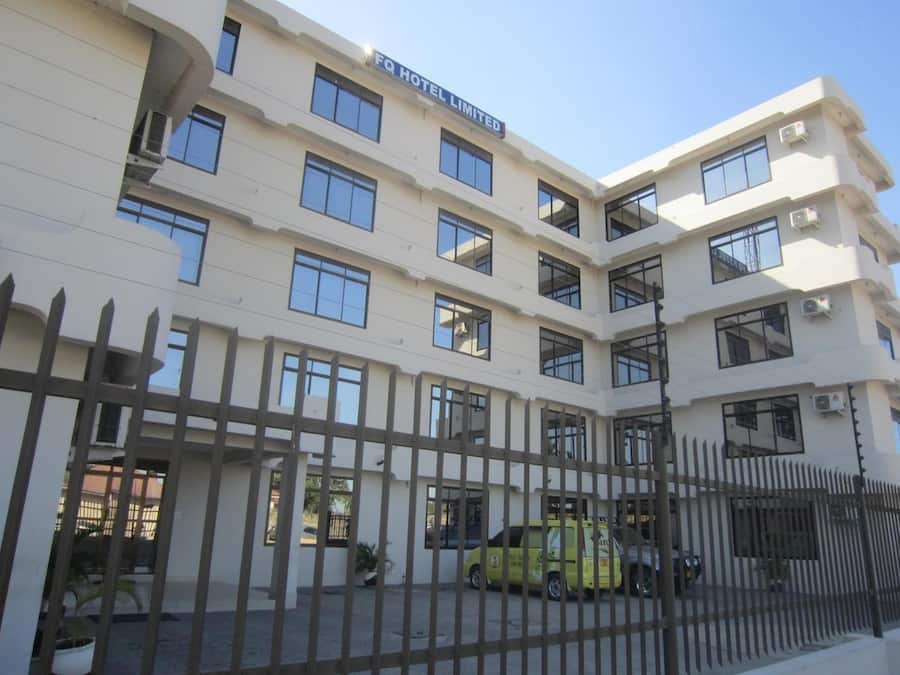 Façade de l’hébergement